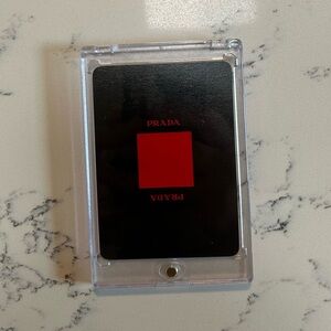 Prada Collector Playing Card
